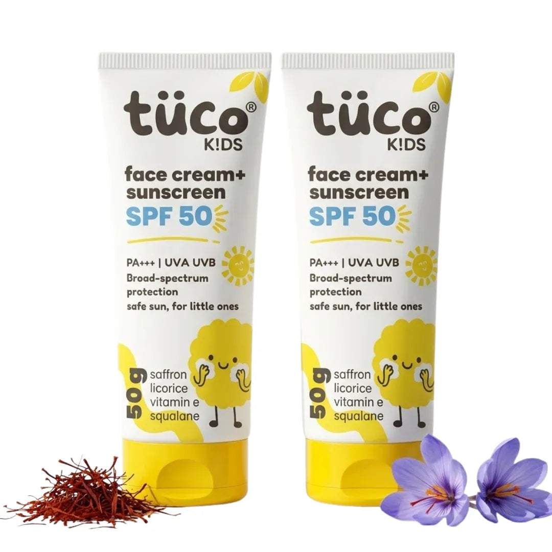 2-in-1 Sunscreen for Kids SPF 50 50g, Pack of 2 | Tuco Kids