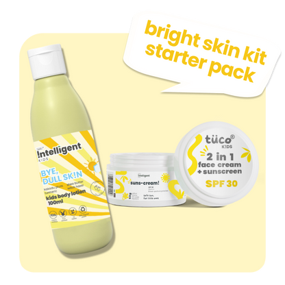 Bright Skin Kit Starter Pack: Dull Skin Lotion (100ml) + Sunscreen SPF 30