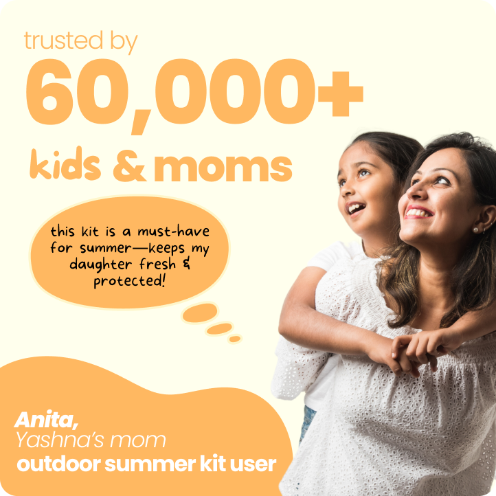 Summer pack for Girls: Say Bye to Sun Burn & Body Odour
