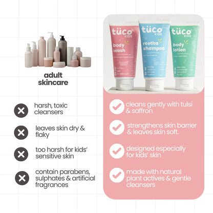 Winter Skincare Travel Kit for Kids — Natural & Gentle Ingredients | Tuco Kids