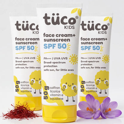 2-in-1 Sunscreen for Kids SPF 50 (50g) - Pack of 3