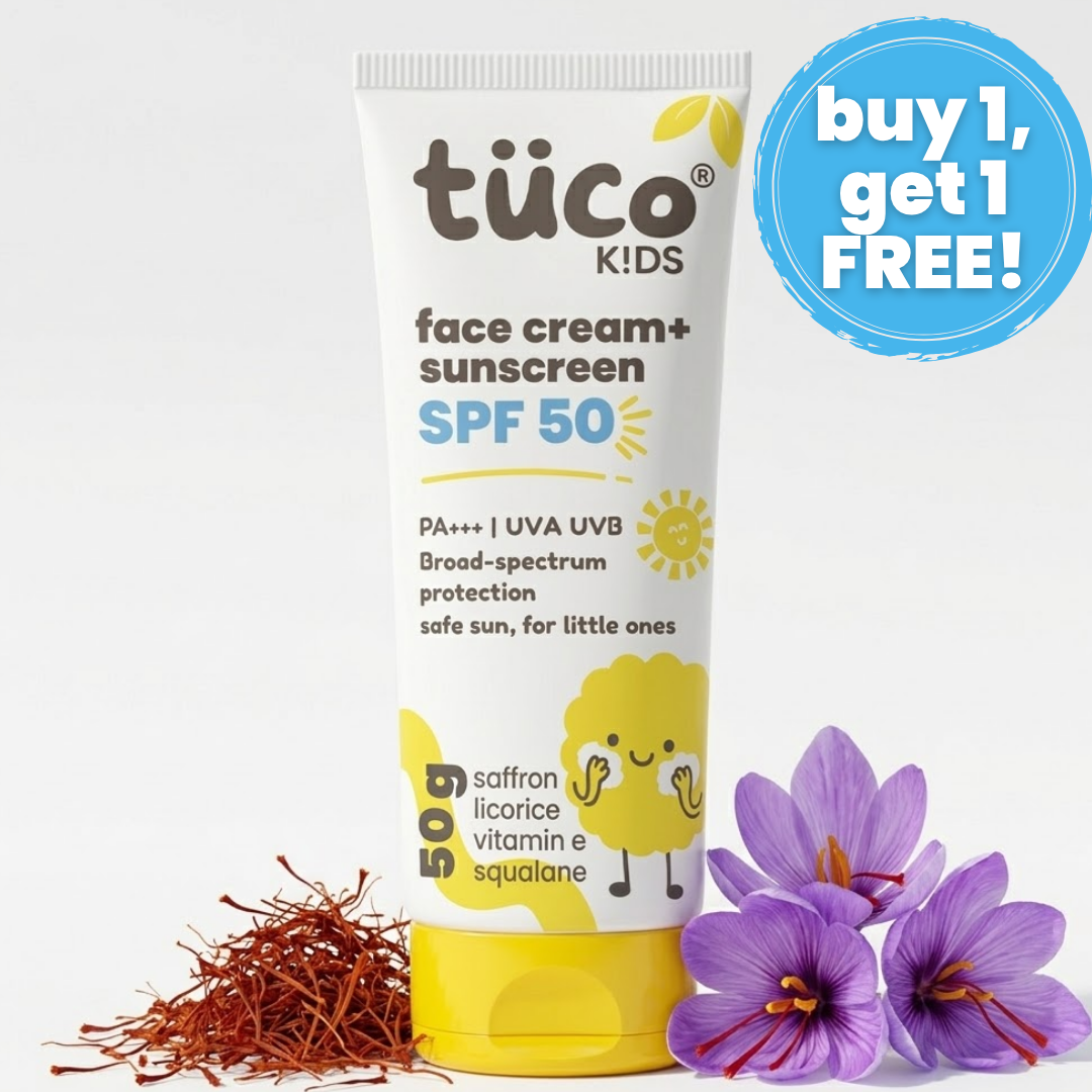 2-in-1 Sunscreen for Kids SPF 50 50g — natural kids skincare | Tuco Kids