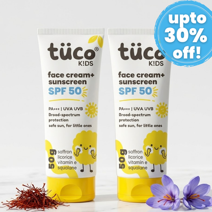 2-in-1 Sunscreen for Kids SPF 50 (Pack of 2) — natural kids skincare | Tuco Kids