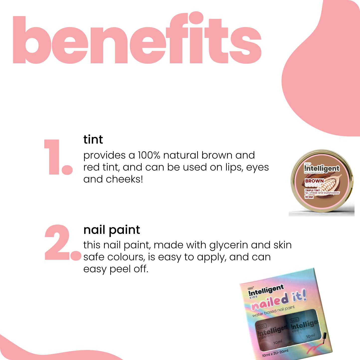 Makeup Essentials Gift Pack: Cocoa Tint + Nailpaints