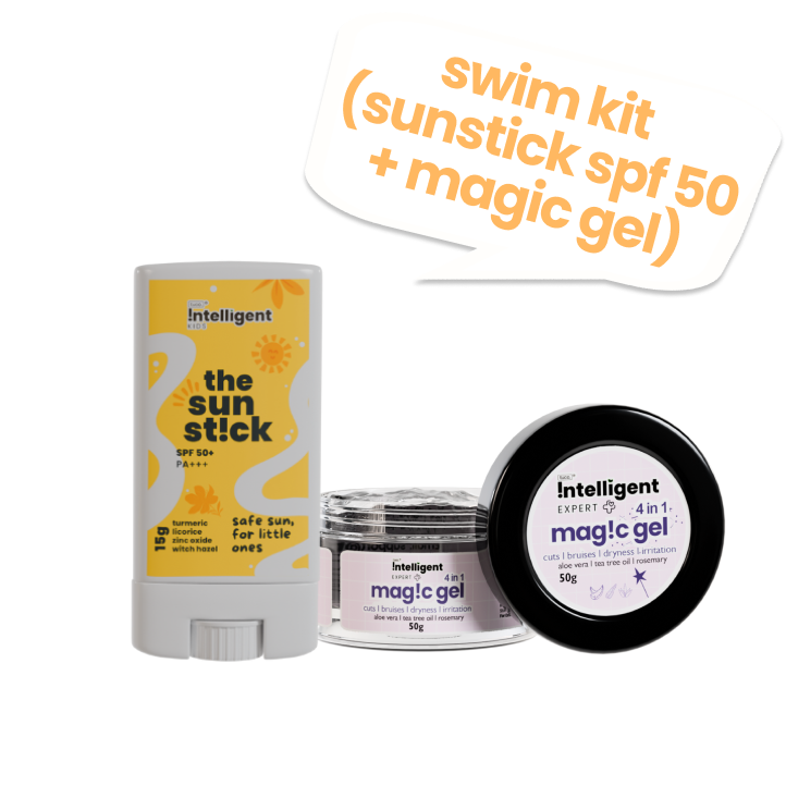 ultimate swim kit: sunstick spf 50 + magic gel