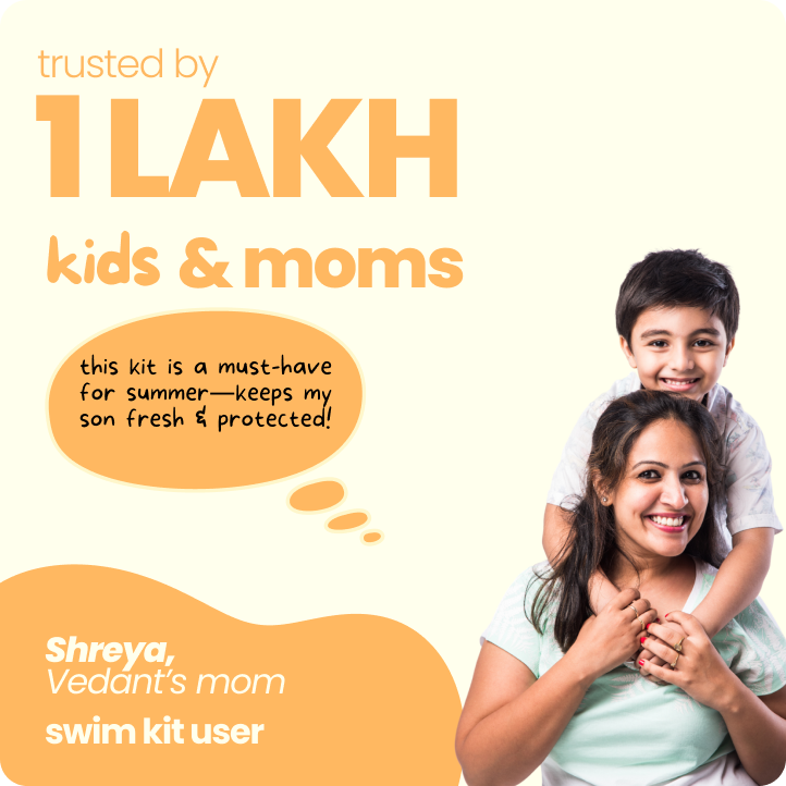 The "Swim Kit" by Tuco Kids is perfect for children aged 3 and up, offering essential protection and care for swimming adventures. It includes a Sunstick with SPF 50 for UV protection and a Magic Gel enriched with Aloe Vera to soothe sunburns, cuts, and dry patches. Lightweight, eco-friendly, and free from harsh chemicals, this kit ensures safe and enjoyable swim time for your little ones.