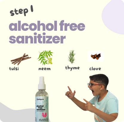 ultimate travel pack: alcohol free sanitizer, magic gel and mosquito patches