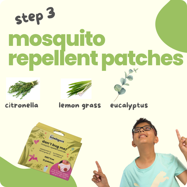 ultimate travel pack: alcohol free sanitizer, magic gel and mosquito patches
