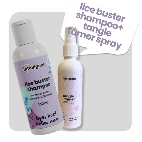 Lice Buster Shampoo 100ml + Hair Detangler 100ml