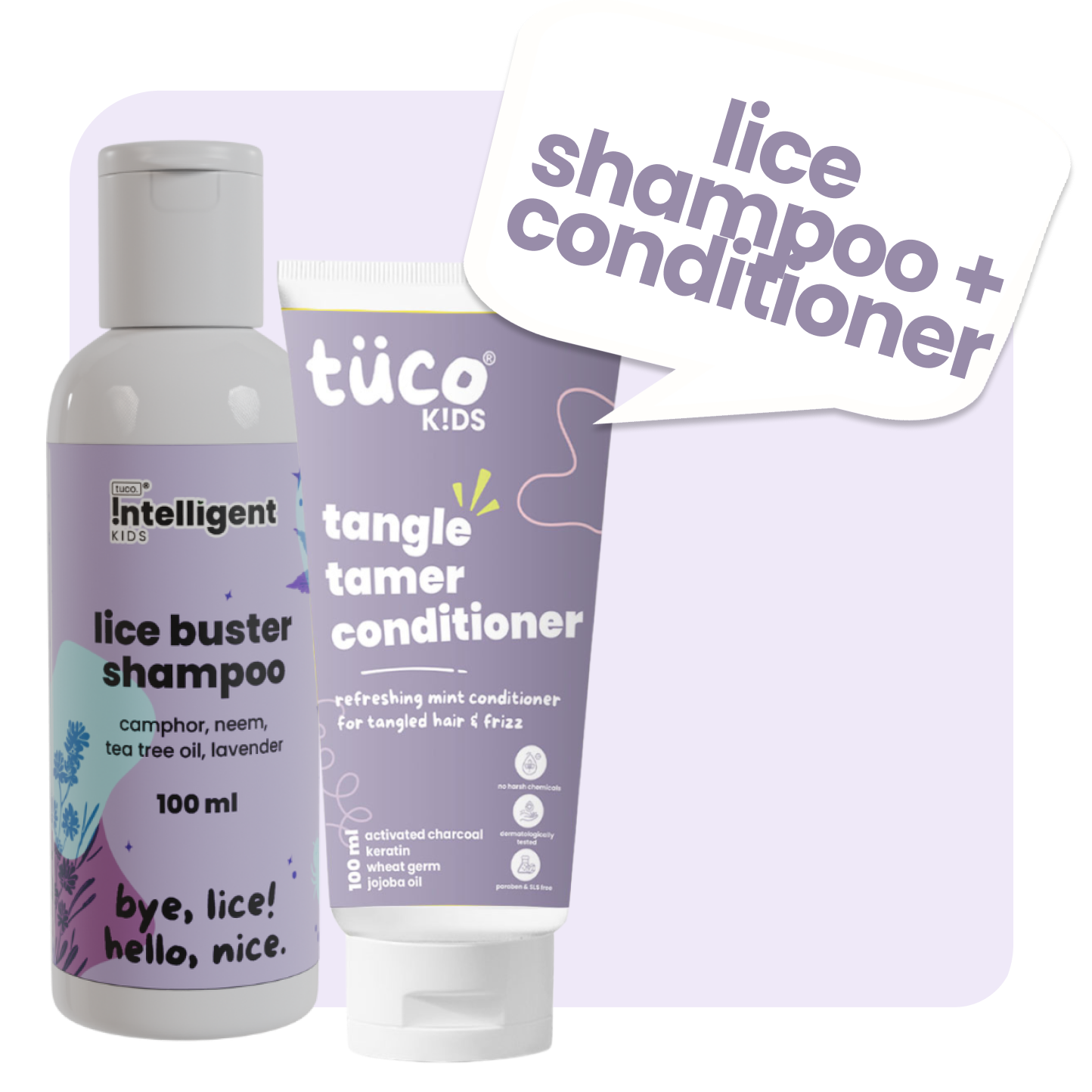 Lice Shampoo 100ml + Conditioner 100g