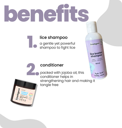 Lice Shampoo 100ml + Conditioner 100g
