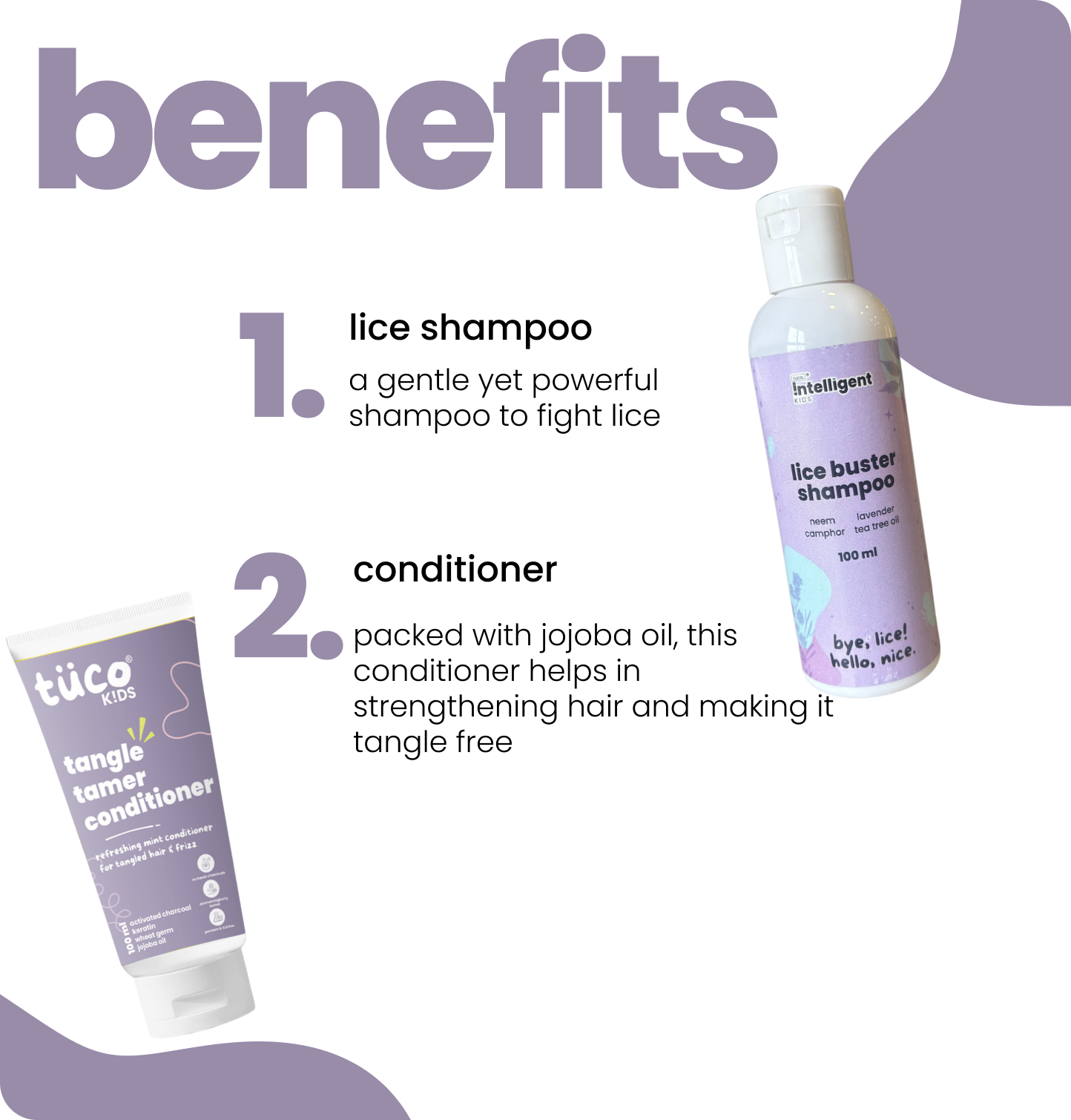 Lice Shampoo 100ml + Conditioner 100g