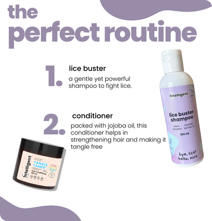 Lice Shampoo 100ml + Conditioner 100g