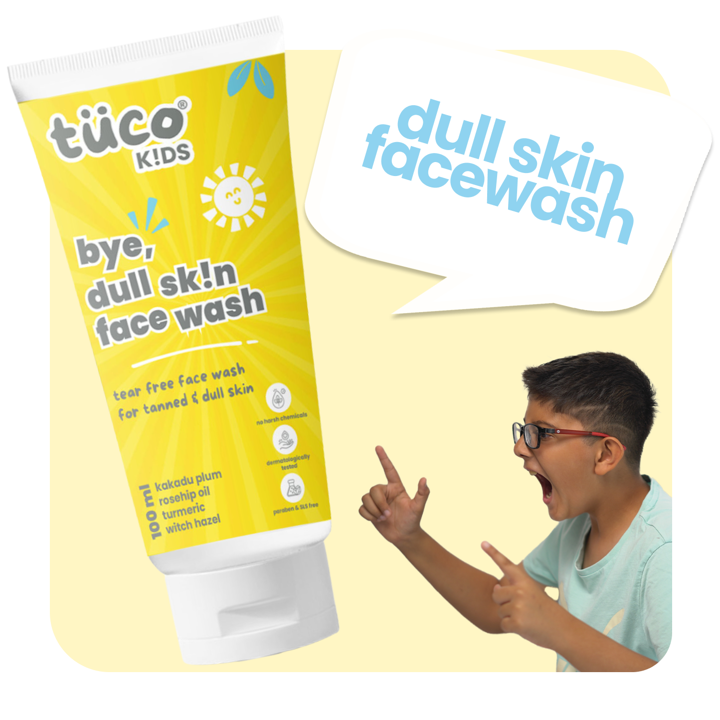 Bye Dull Skin Face Wash 100 ml*