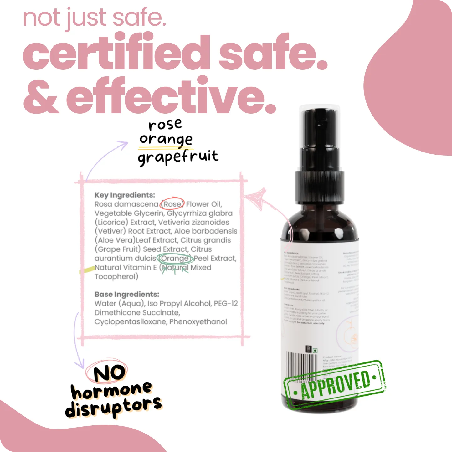 Natural Body Mist for Girls! (50ml)