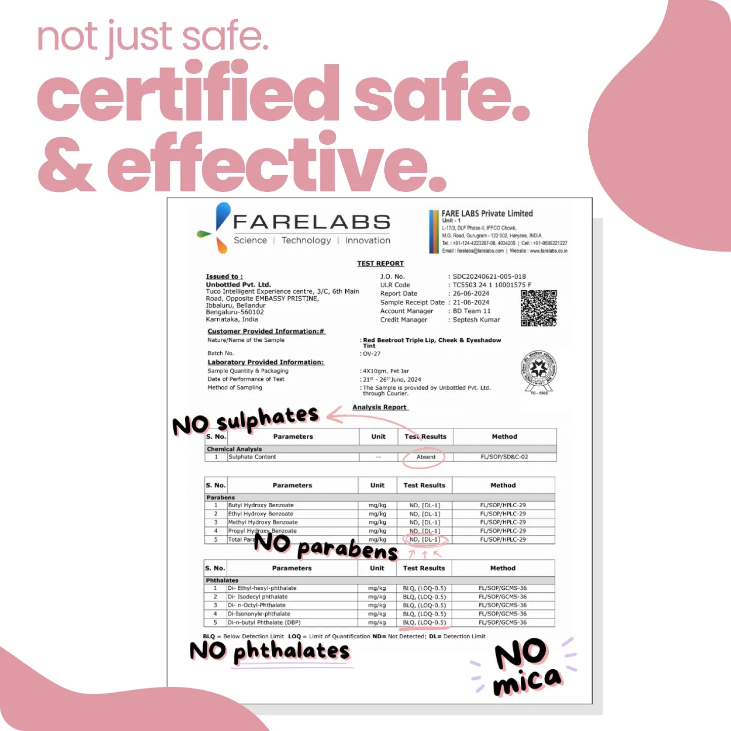 Beetroot Lip, Cheek & Eye Tint 10g.