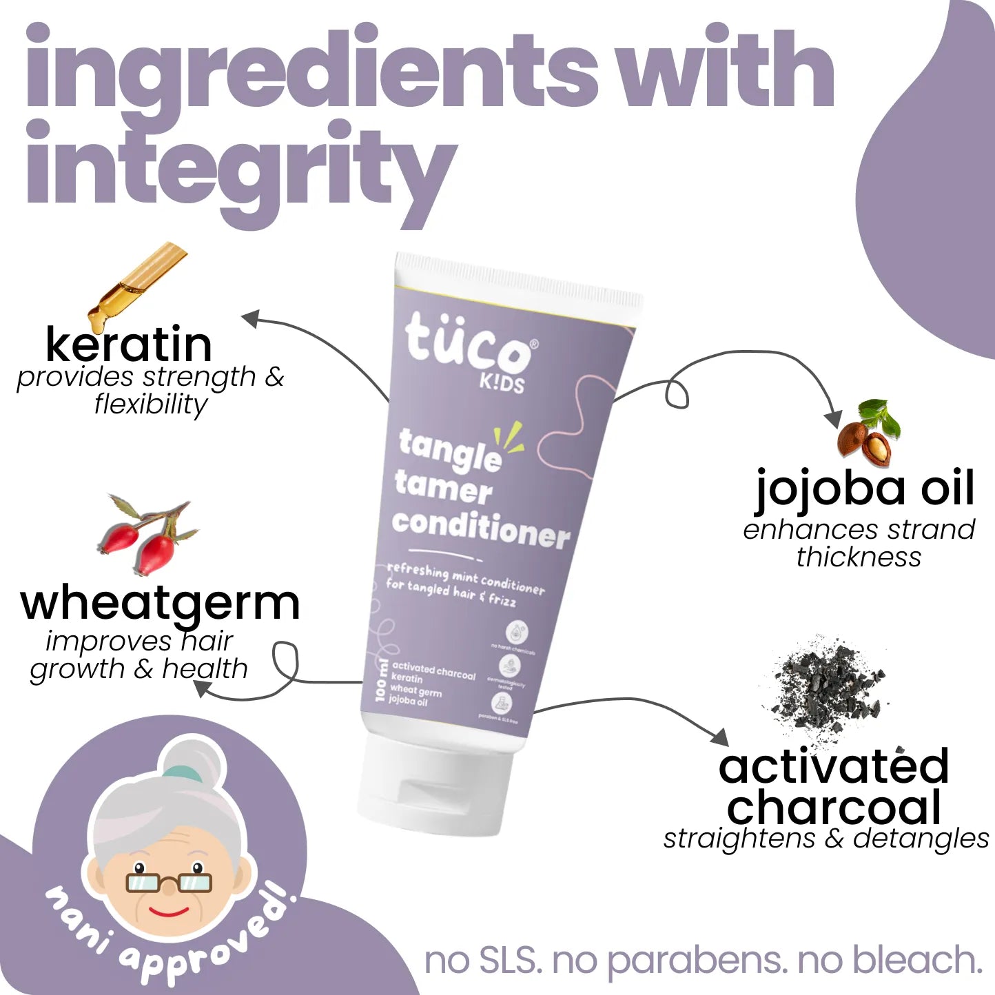 Natural Hair Conditioner for kids - (100 g)