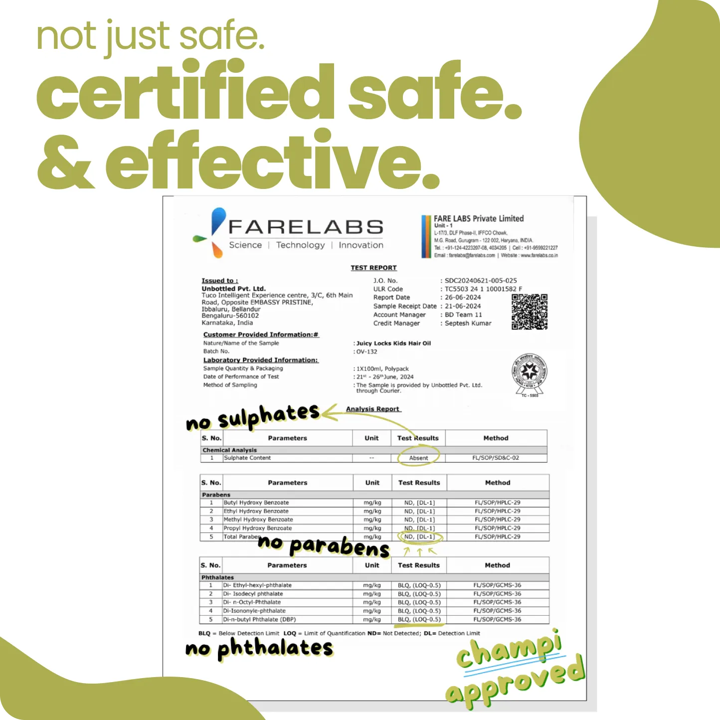 Hair Oil for kids - 100 ml