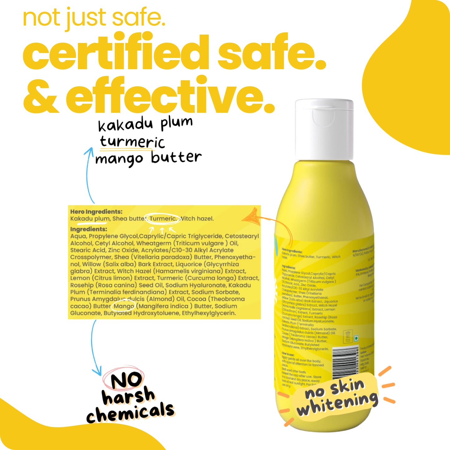 Bye, Dull Skin Body Lotion for Kids - 200 ml
