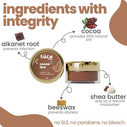 Cocoa Lip, Cheek & Eye Triple Tint 10g