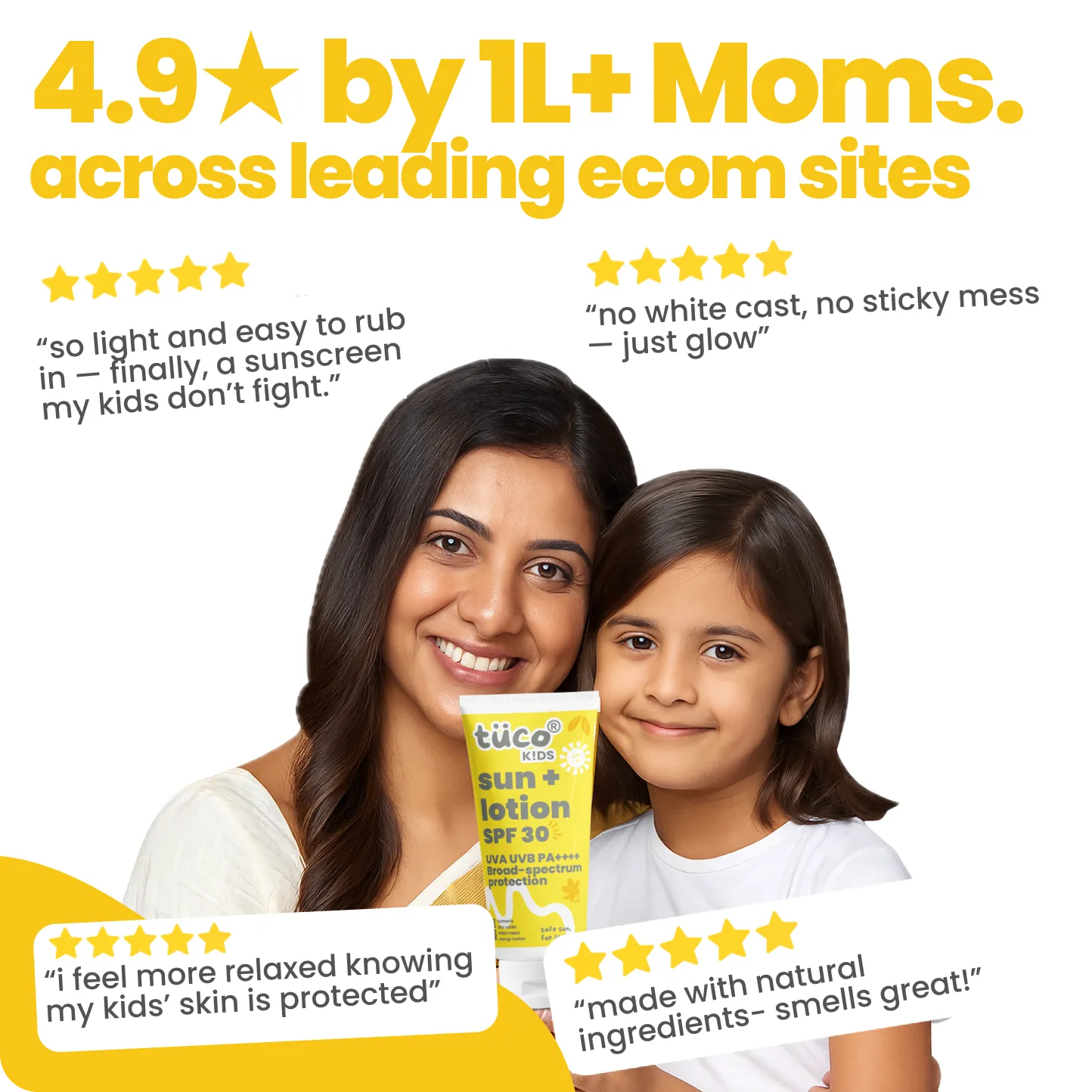 Tuco Kids 2-in-1 Lotion Sunscreen SPF 30 Lightweight, Non