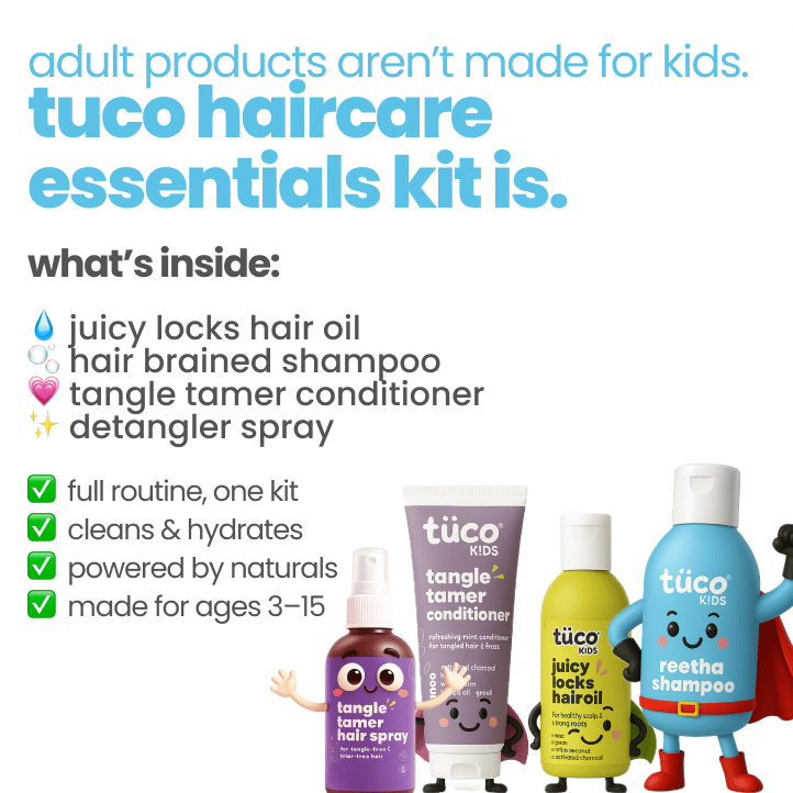 Ultimate Hair Care Kit: Shampoo 300g + Hair Oil 100ml + Conditioner 100g + Hair Detangler 100ml