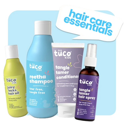 Ultimate Hair Care Kit: Shampoo 300g + Hair Oil 100ml + Conditioner 100g + Hair Detangler 100ml