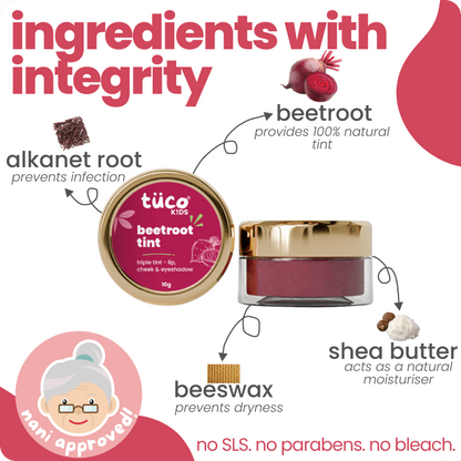 Product display with 'ingredients with integrity' text and two items.