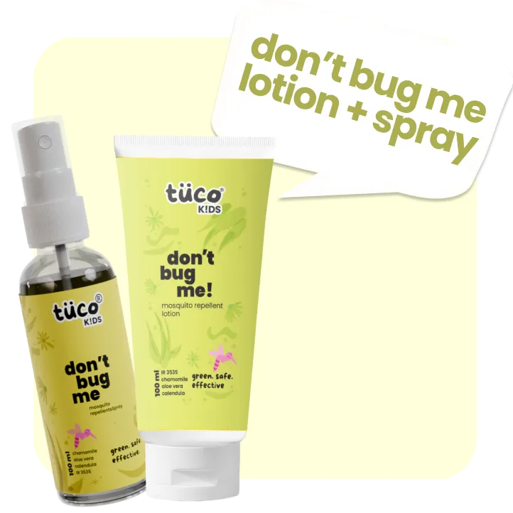 Natural Mosquito Repellent Lotion + Spray for Kids