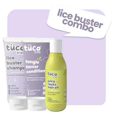 Anti-Lice Regimen: Shampoo + Conditioner + Hair Oil