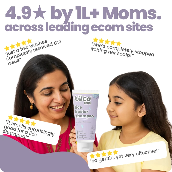 Anti-Lice Regimen: Shampoo + Conditioner + Hair Oil