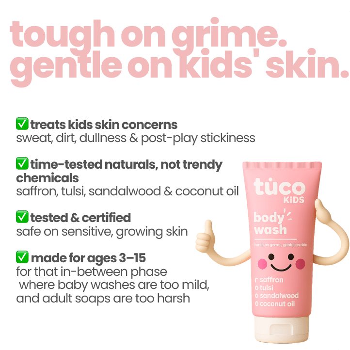 Tulsi Shower Gel For Kids!