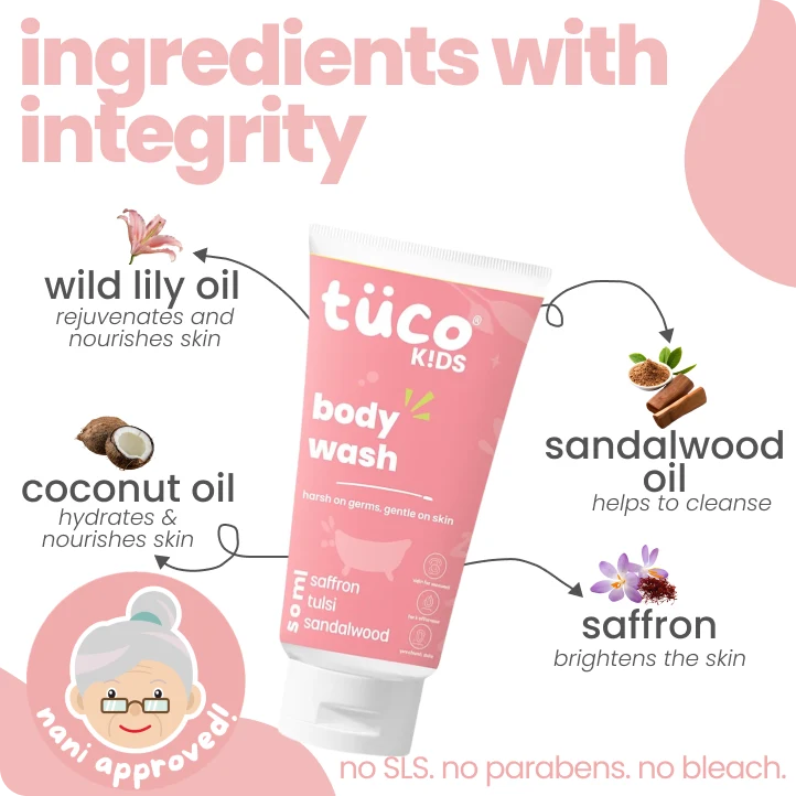 Tulsi Shower Gel For Kids!