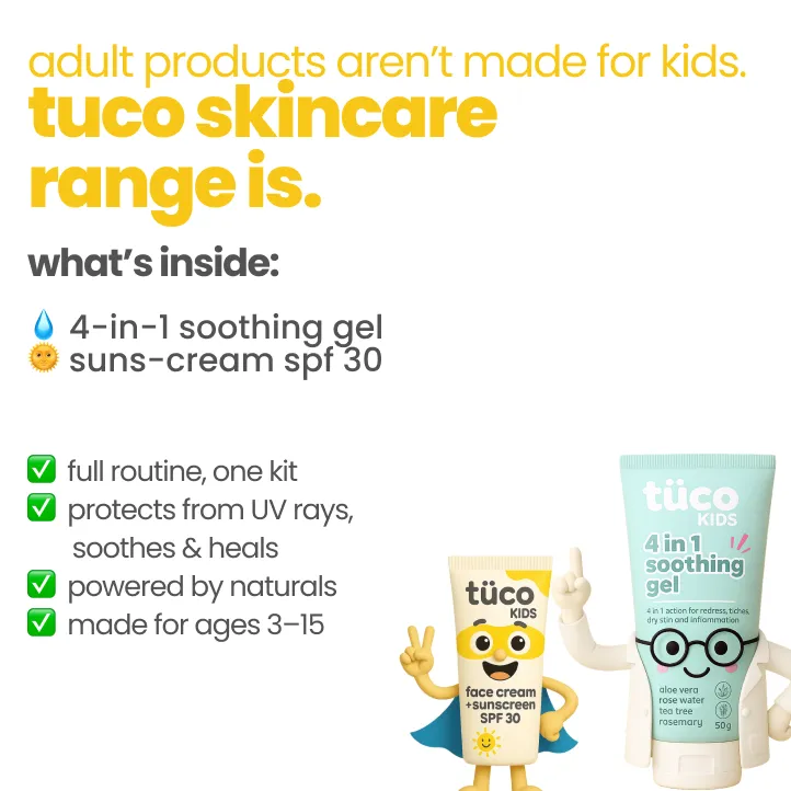 Natural Sunscreen (SPF 30) + Magic Gel: Gift Pack