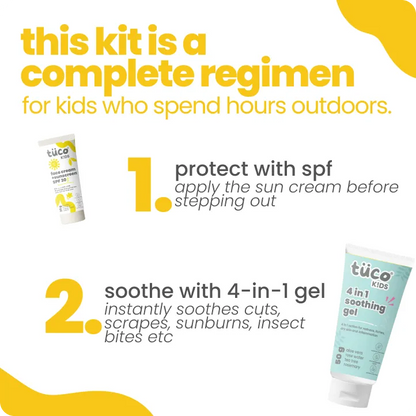 Natural Sunscreen (SPF 30) + Magic Gel: Gift Pack