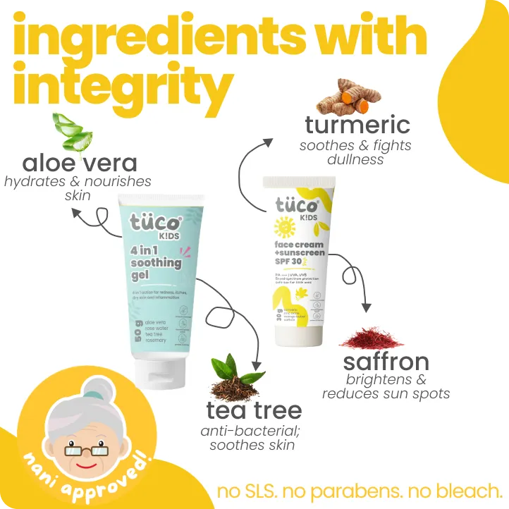 Natural Sunscreen (SPF 30) + Magic Gel: Gift Pack