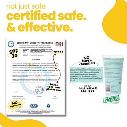 Natural Sunscreen (SPF 30) + Magic Gel: Gift Pack