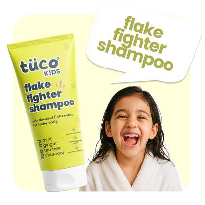 Flake Fighter Anti Dandruff Shampoo.