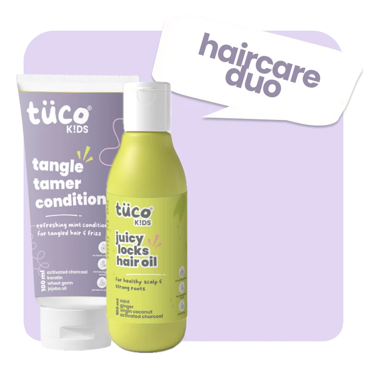 Haircare Duo: Juicy Locks Hair Oil + Tangle Tamer Conditioner