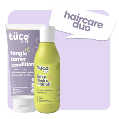 Haircare Duo: Juicy Locks Hair Oil + Tangle Tamer Conditioner