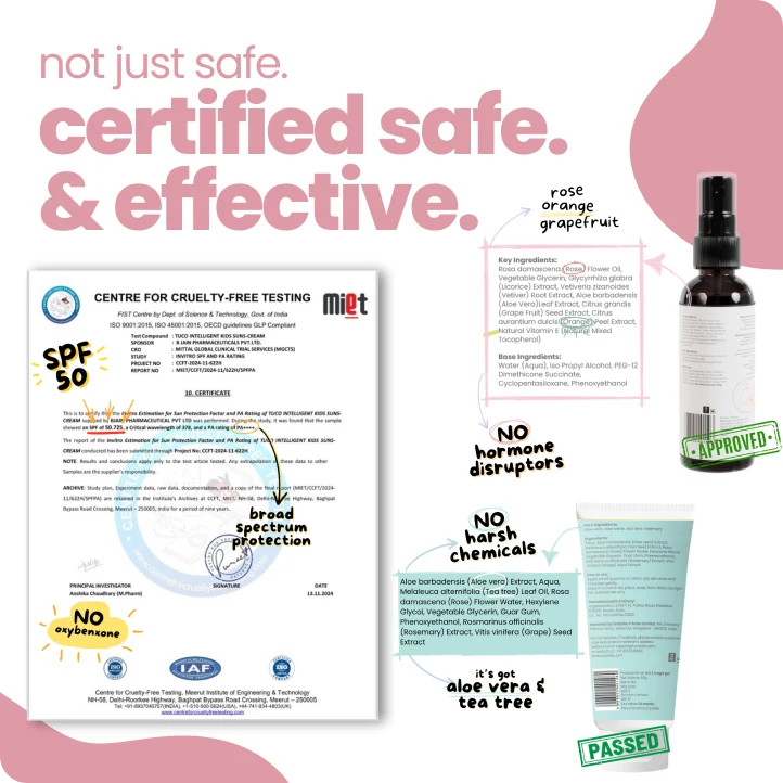 active girls summer essential kit: soothing gel + body mist + sunscreen spf50