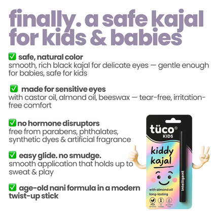Organic Kajal for babies & Kids - pack of 2