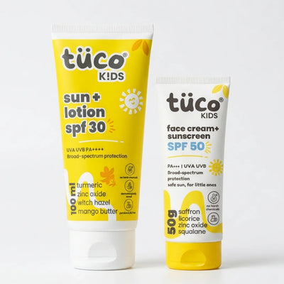 Complete Sun Protection Kit : Sun Lotion + Sunscreen (SPF 50)