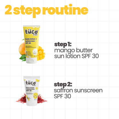 Ultimate Face + Body Kit : Sun Lotion + Sunscreen (SPF 30)