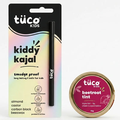 Makeup Essentials Kit: Kajal + Beetroot Tint