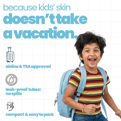 Travel Skincare Kit for kids