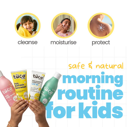 5 min morning skincare routine for kids