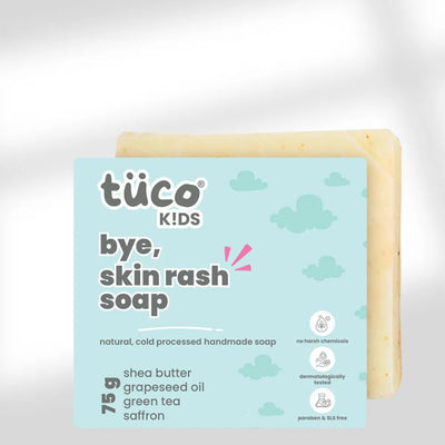 Bye, skin rash natural soap for kids - 3x75g