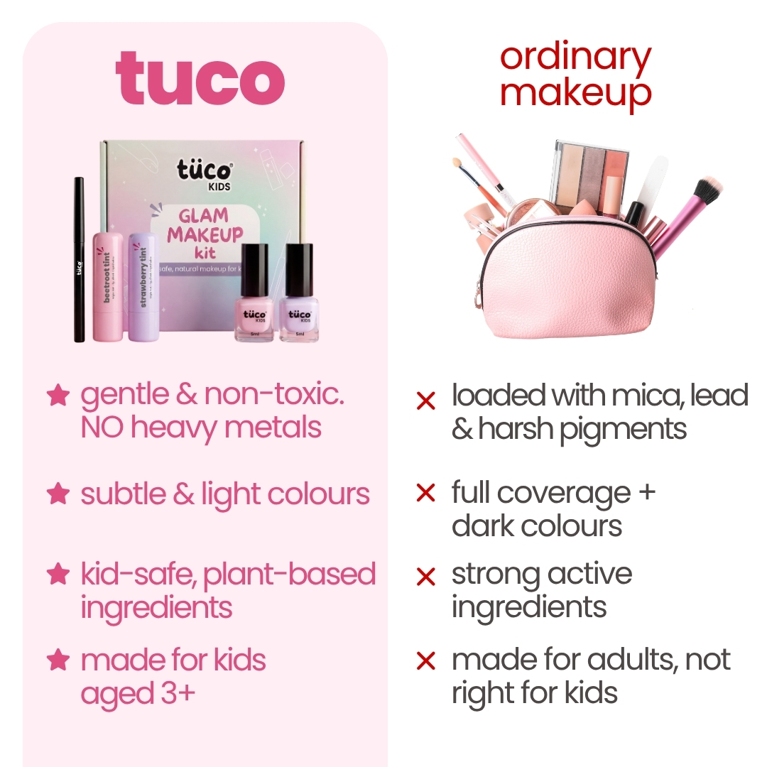 Safe and Natural Glam Makeup Regimen