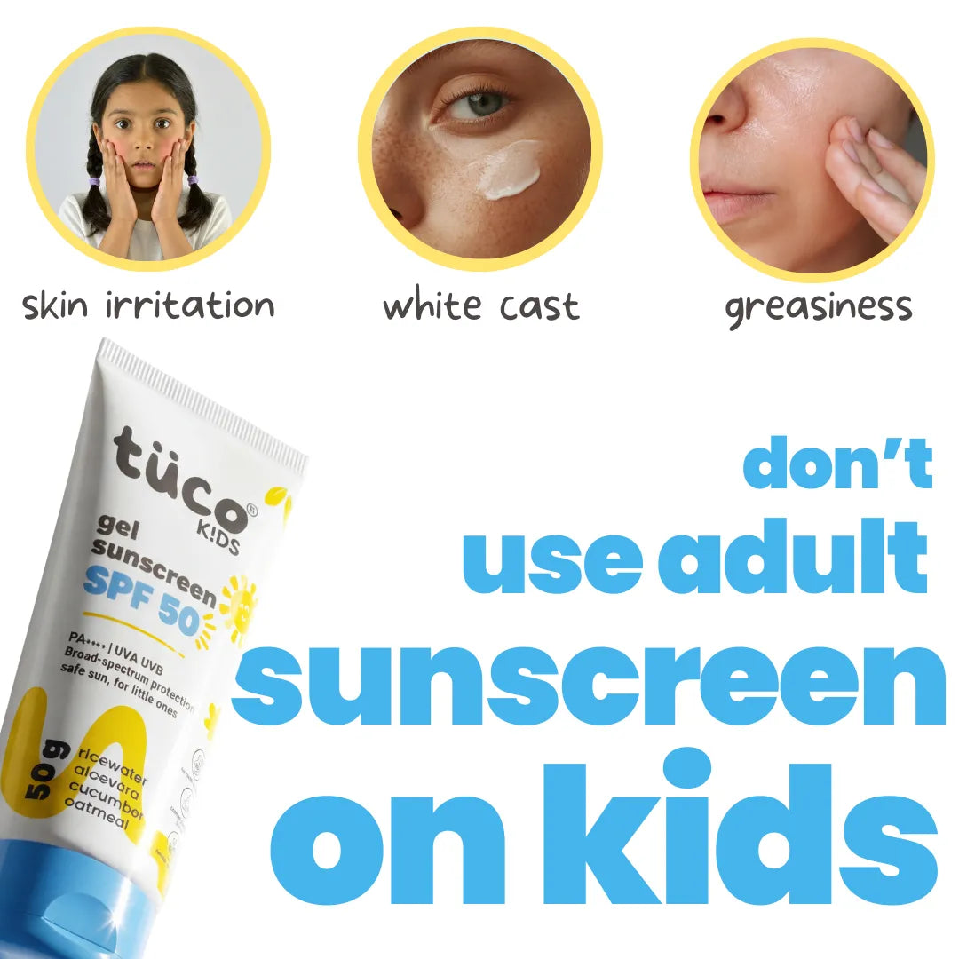 Sunscreen Gel SPF 50 For Kids | Tuco Kids